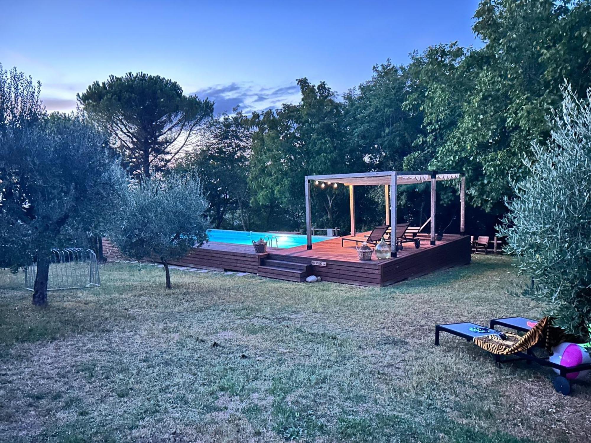 Vila Casa Di Coraggio Volterra Exteriér fotografie